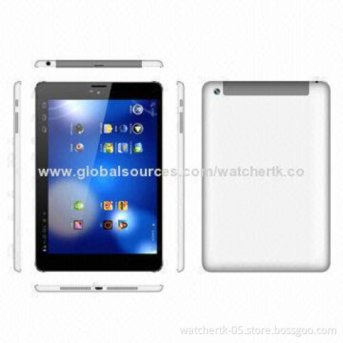 7.85-inch Quad-core 3G Tablet PC with IPS Screen/1G/8G/GPS/Bluetooth/FM